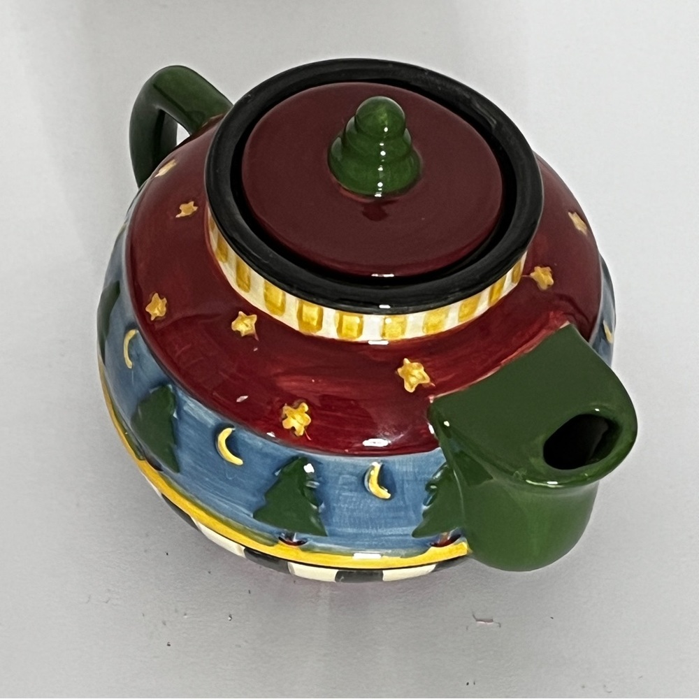 Debbie Mumm Sakura China Mini Teapot